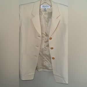 JONES NEW YORK Elegant Cream Blazer
